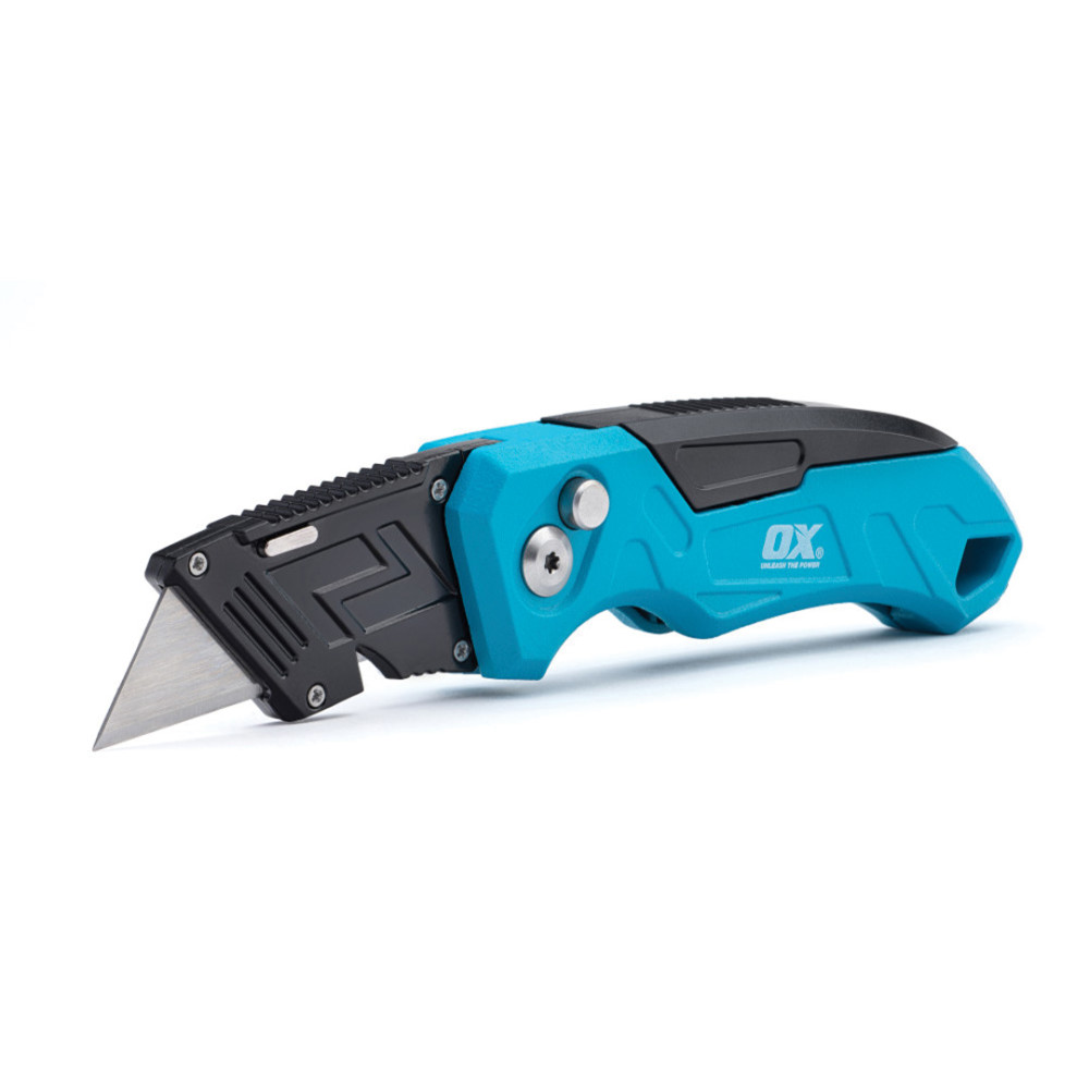 OX Pro Heavy-Duty Klapmes met vast mes - Inclusief 3 mes bladen
