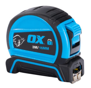 OX Pro Rolmaat met Dubbele Rem functie - 3m